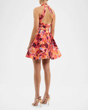 Load image into Gallery viewer, Gardenia Pleated Fit &amp; Flare Mini Dress