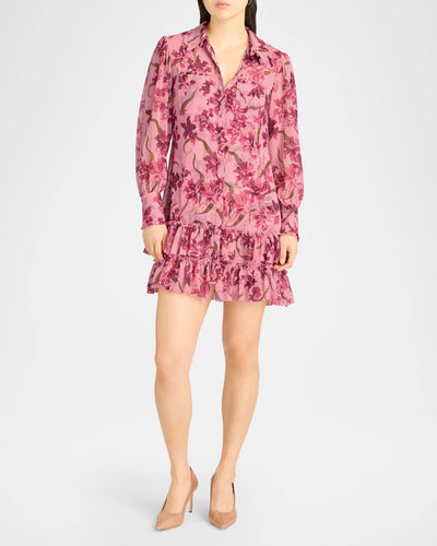 Trailing Hibiscus Lupetto Dress
