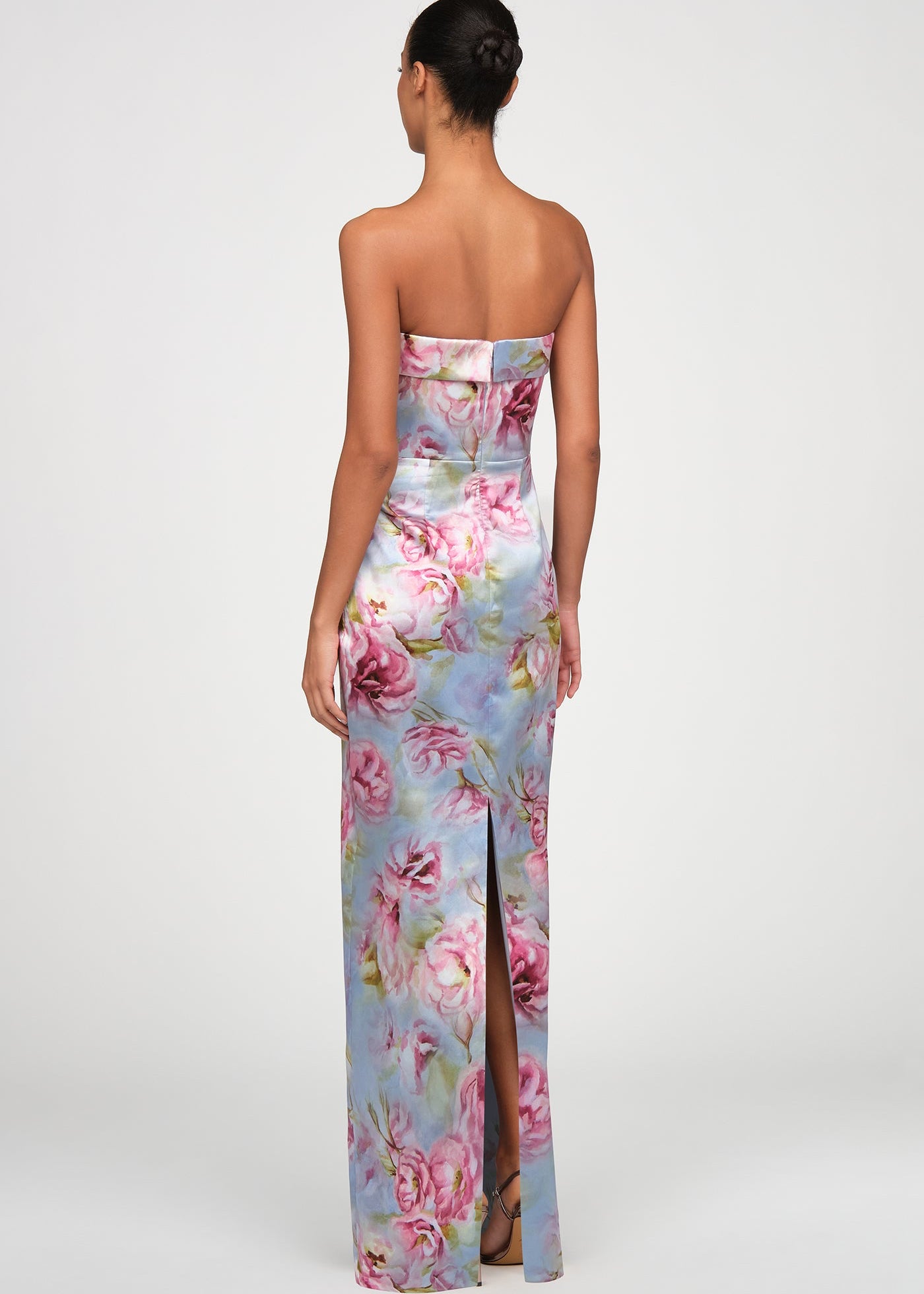 CLEO STRAPLESS COLUMN GOWN