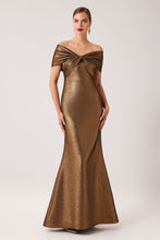 Load image into Gallery viewer, Off Shoulder Twist Gown