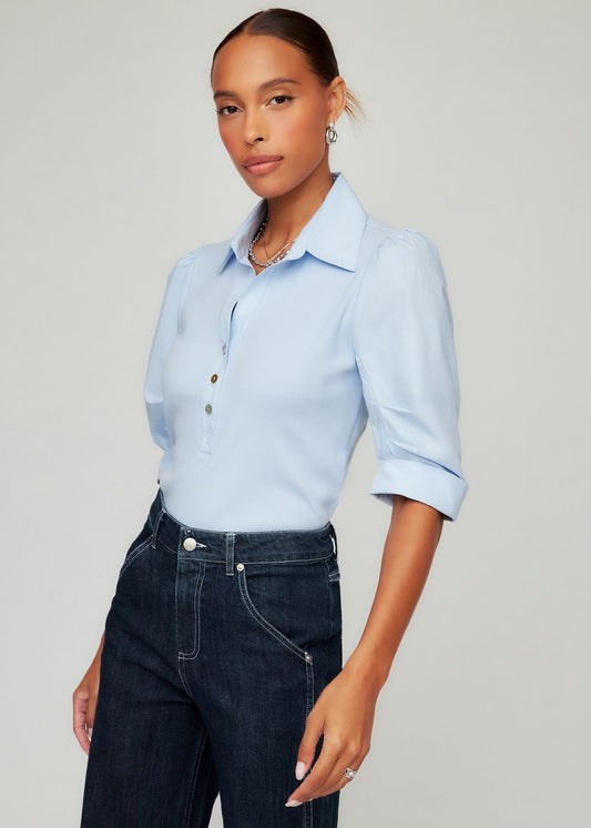 Camden Contrast Henley Top