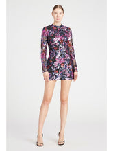 Load image into Gallery viewer, Long Sleeve Short Sequin Dress