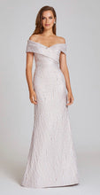 Load image into Gallery viewer, Off the Shoulder Splash Gown