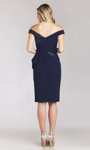 Load image into Gallery viewer, Embellished Peplum Dress
