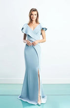 Load image into Gallery viewer, Trumpet Cap Sleeve Gown