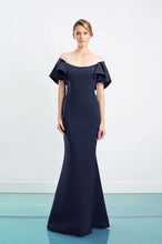 Load image into Gallery viewer, Off-the-Shoulder Trumpet Gown