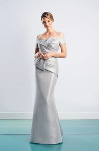 Metallic Fold Gown