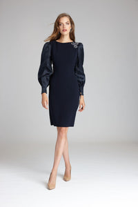 Organza Sleeve Cocktail