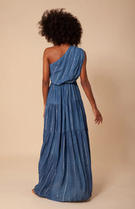 Charlize Solid One Shoulder Maxi