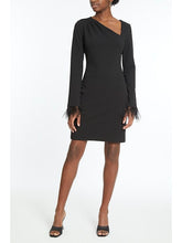 Load image into Gallery viewer, Asymmetrical Long Sleeve Dress