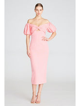Load image into Gallery viewer, Off The Shoulder Midi Dress