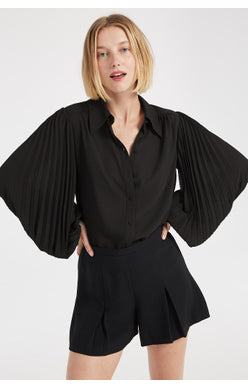 Lina Pleated Blouse