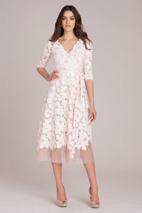 Lace & Tulle fit and flare dress