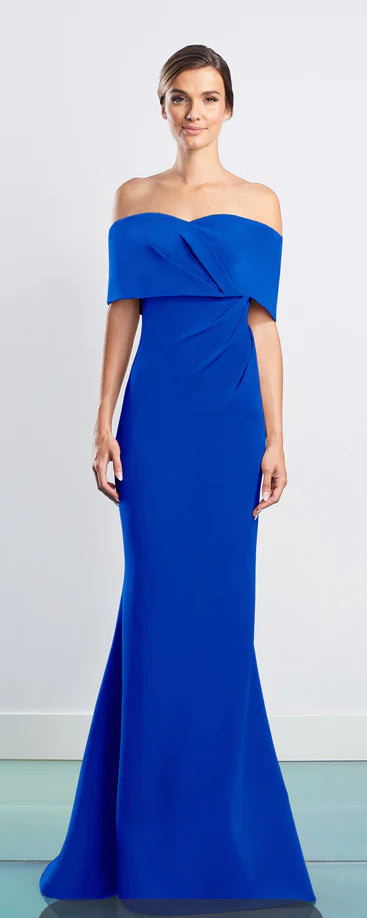 Strapless Cape Dress