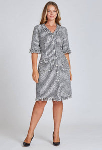 Day Occasion Tweed Dress