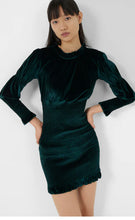 Load image into Gallery viewer, Sulla Velvet Mini Dress