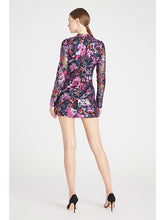 Load image into Gallery viewer, Long Sleeve Short Sequin Dress