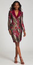 Load image into Gallery viewer, Jacquard Floral Print Jacket