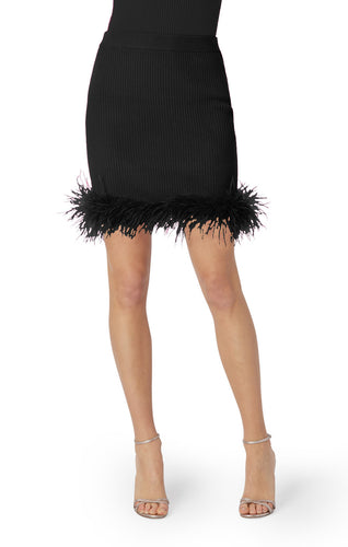 Boa feather Skirt