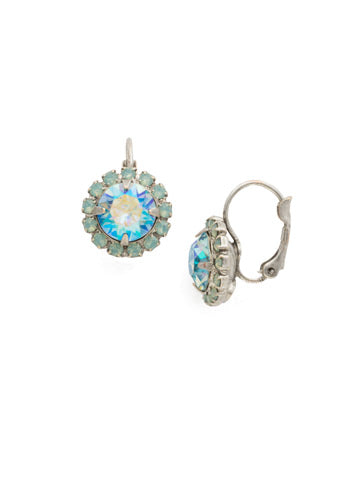 Haute Halo French Wire Earring