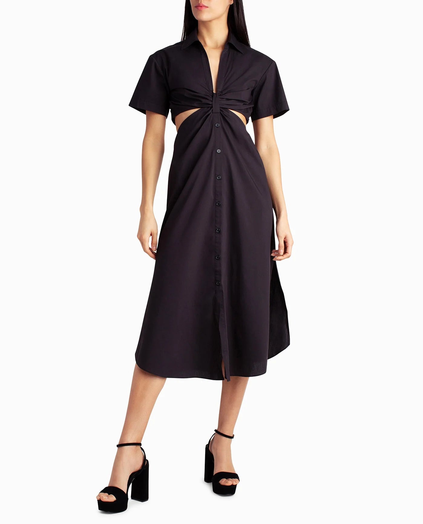 Caroline silk tunic outlet dress