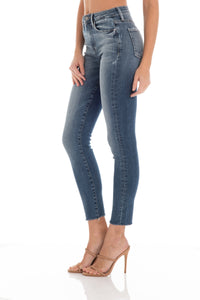 Gwen High Rise Skinny - Vintage Wash