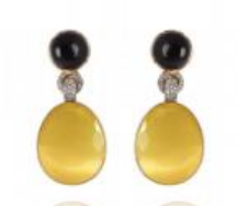Load image into Gallery viewer, Cats Eye Statement Earrings