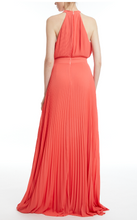 Load image into Gallery viewer, Pleated Halter Gown