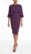 Load image into Gallery viewer, Front Capelet Sheath Dress