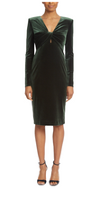 Load image into Gallery viewer, Stretch Velvet Twist Top Dress