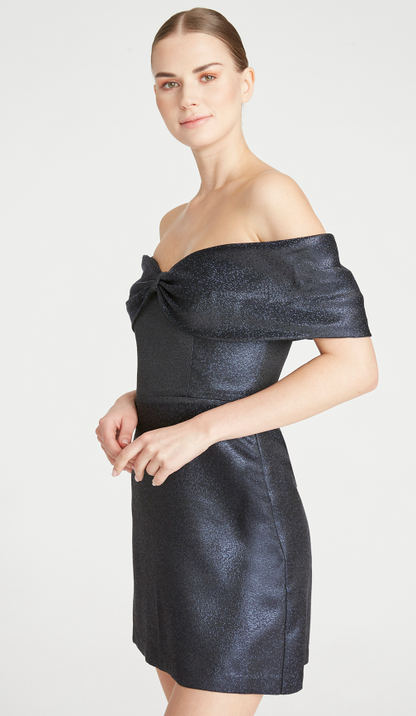 Off-the-Shoulder Short Dress