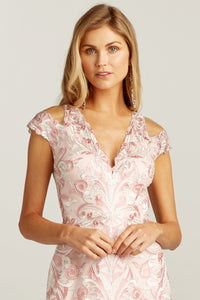 Clifton Embroidered Tulle Dress