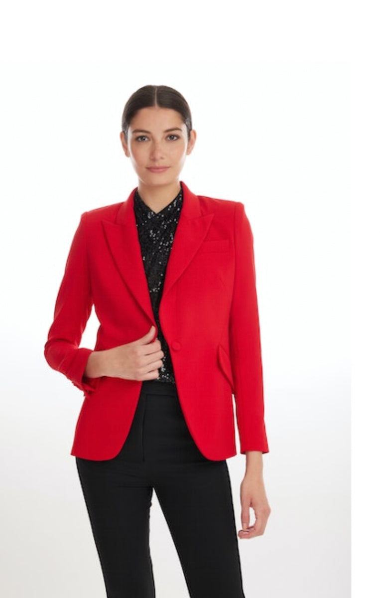 Shop Generation Love Hudson Stretch Crepe Blazer