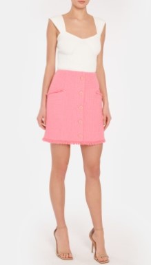Hallie Boucle Mini Skirt