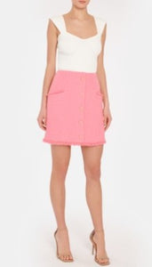 Hallie Boucle Mini Skirt