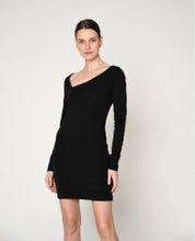 Load image into Gallery viewer, A-Line Asymmetrical Mini Dress